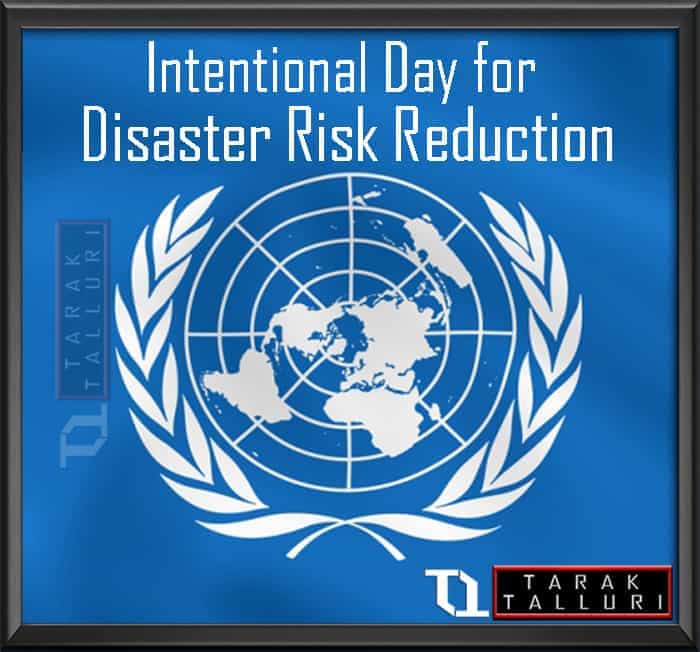 Intentional Day for Disaster Risk Reduction